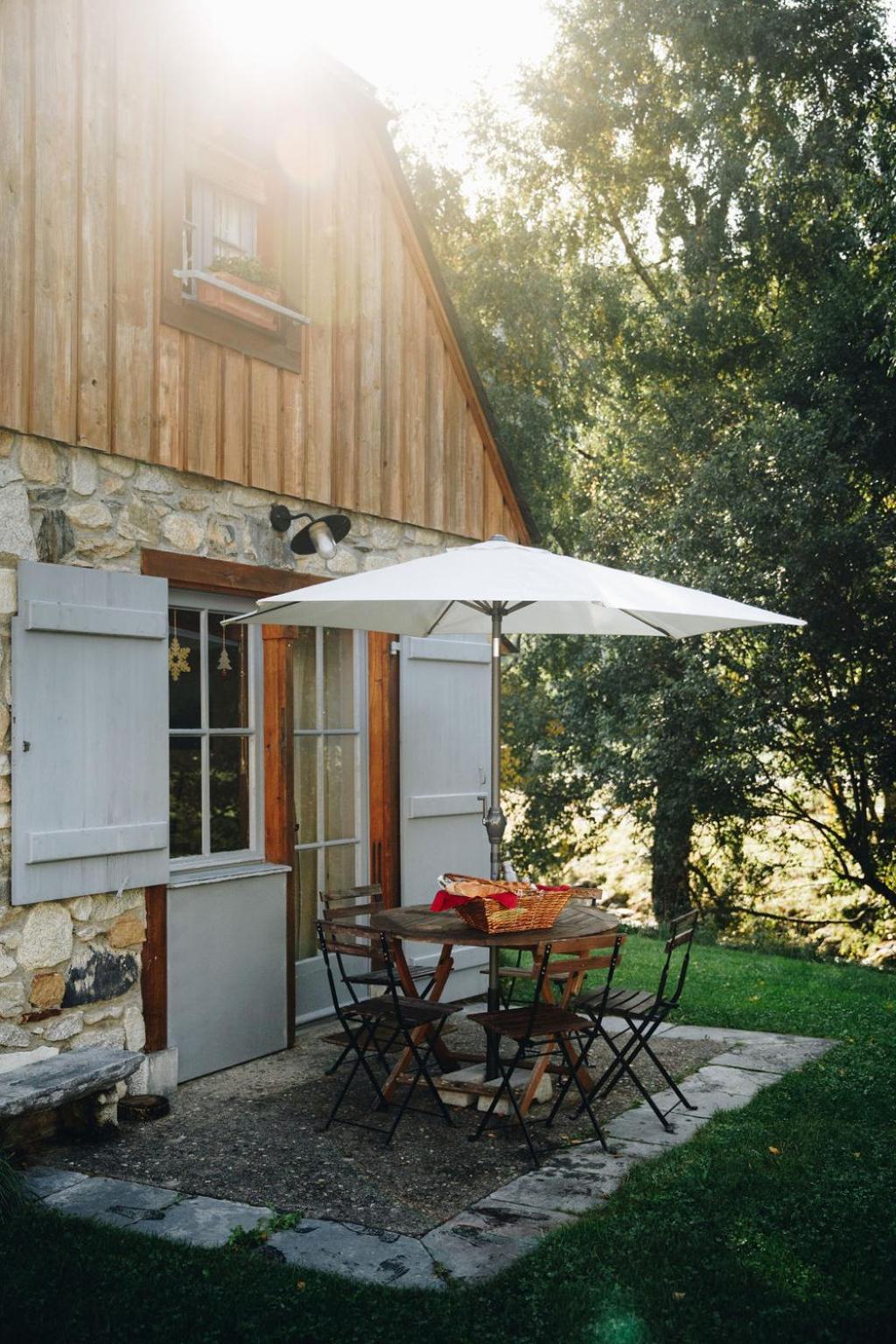 Les Chalets D'Arrens Bagian luar foto